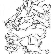 Lohgock und Pokemon