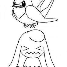Schwalbini und Pokemon