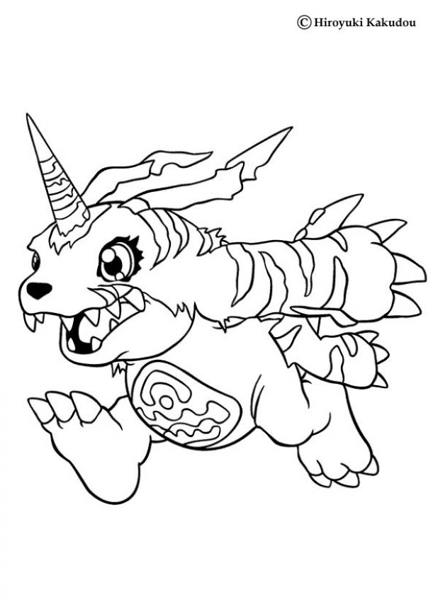 tanemon coloring pages - photo #38