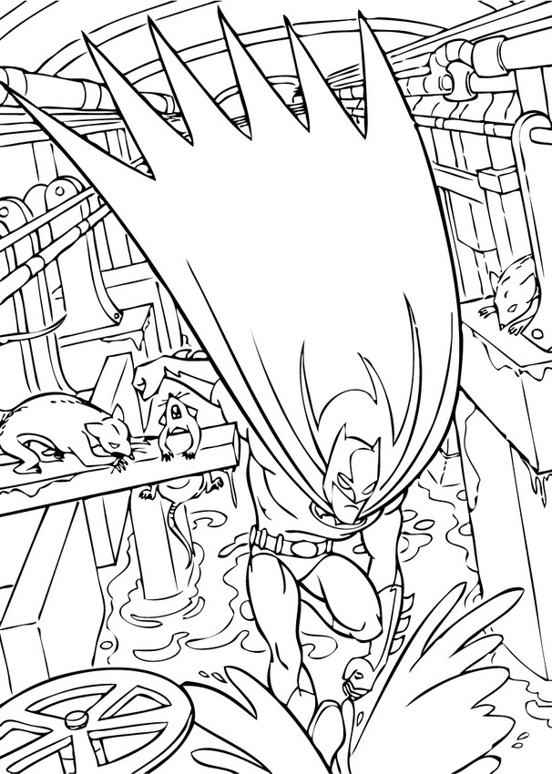 batman zum ausmalen batman zum ausmalen