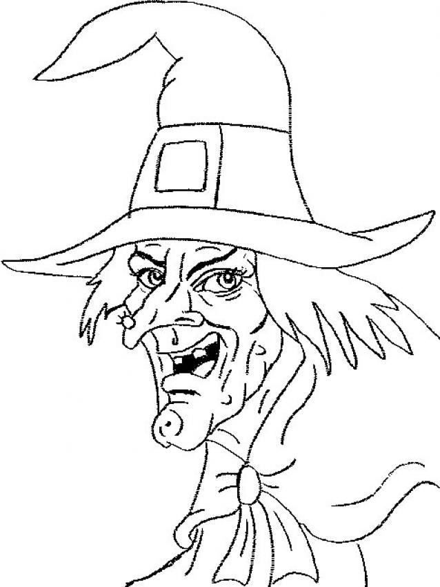 caillou coloring pages halloween witch - photo #46