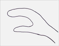 Wie du ein Seeungeheur mit deiner Hand malst