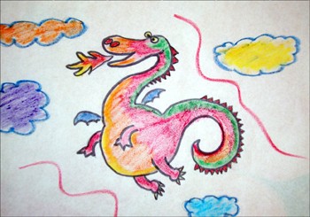 Wie man einen Drachen malt