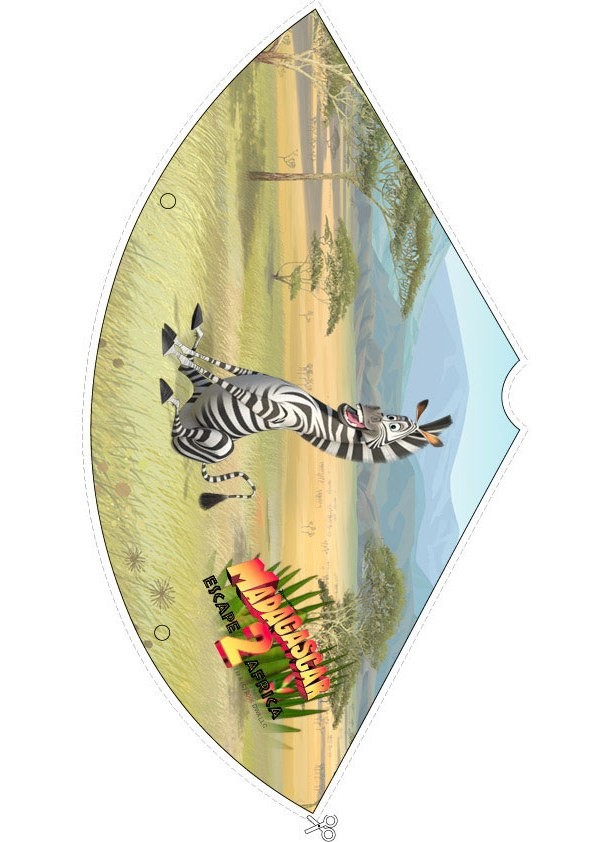 Madagascar 2: Marty das Zebra Partyhut