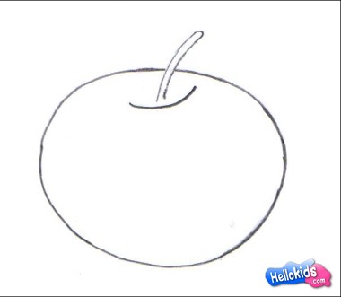 Wie man einen Apfel malt