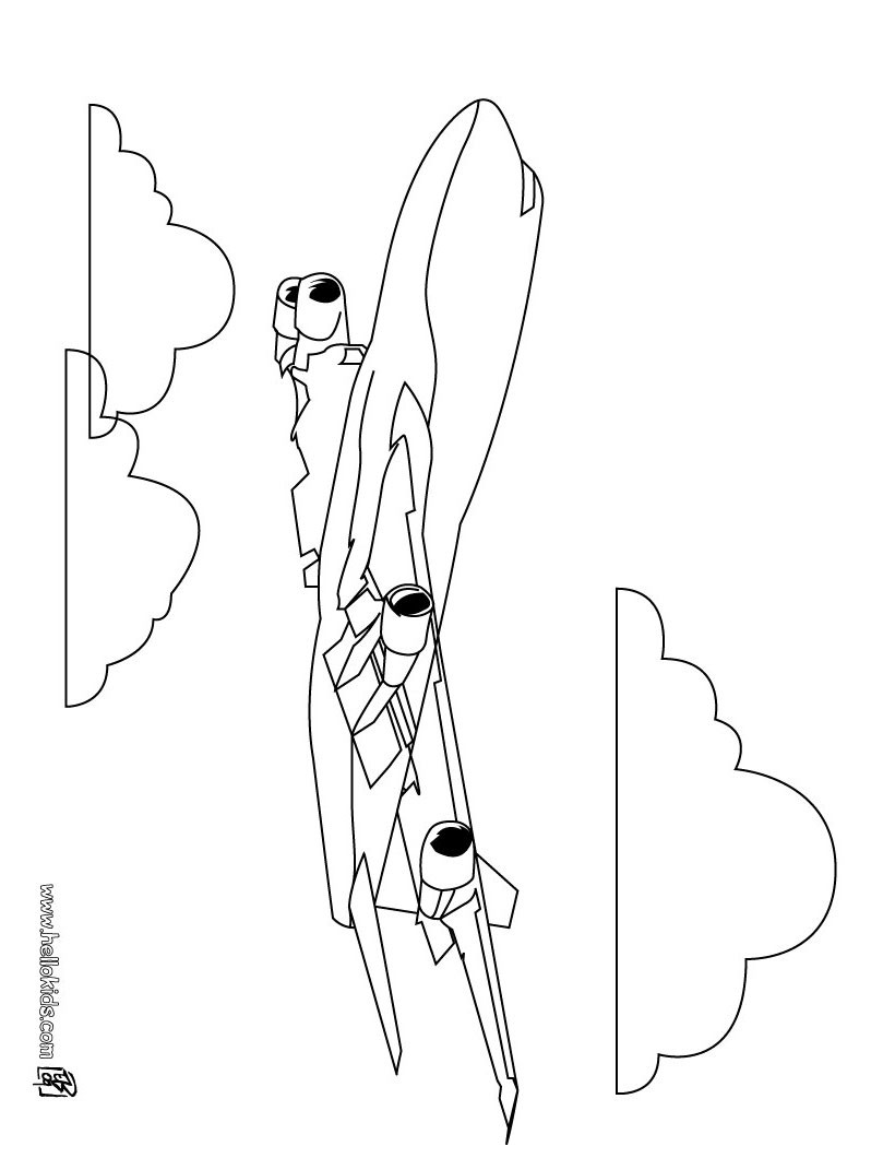 transportflugzeug zum ausmalen
