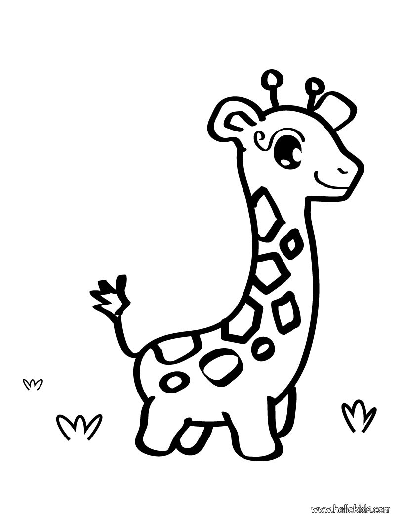 baby animals coloring pages clip art - photo #6