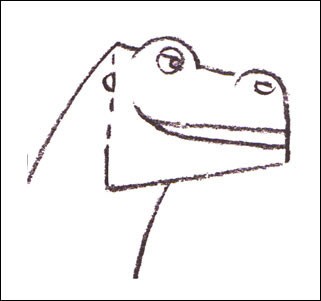 Wie man einen Iguanodon malt