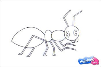 Wie man eine Ameise malt