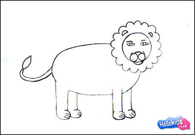 Wie man einen Löwen malt
