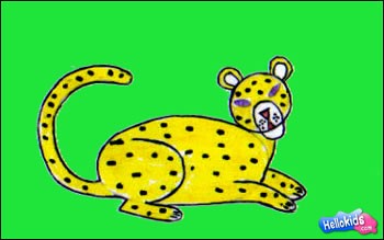 Wie man einen Leopard malt