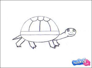 Wie man eine Schildkröte malt