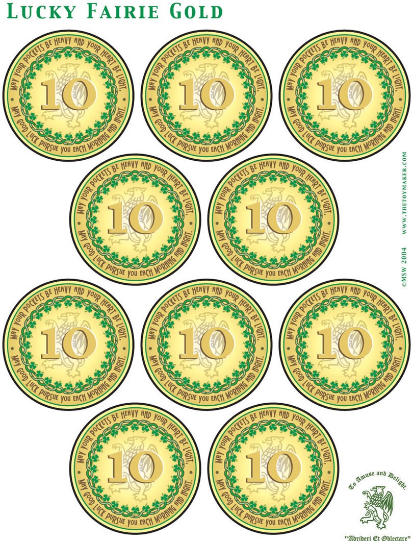 St. Patrick's 10 Münze