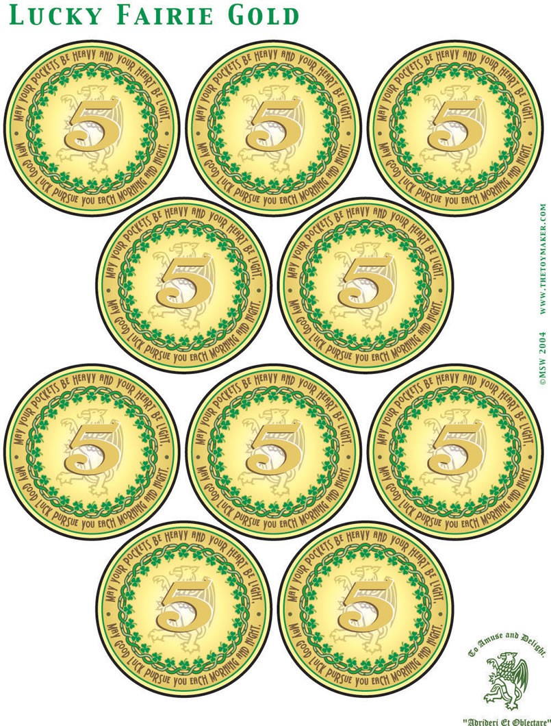 St. Patrick's 5 Münze
