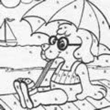 PETS color by number - COLOR by NUMBER coloring pages - Coloring page
