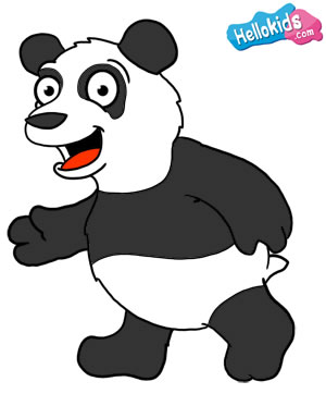 Wie man einen Panda malt