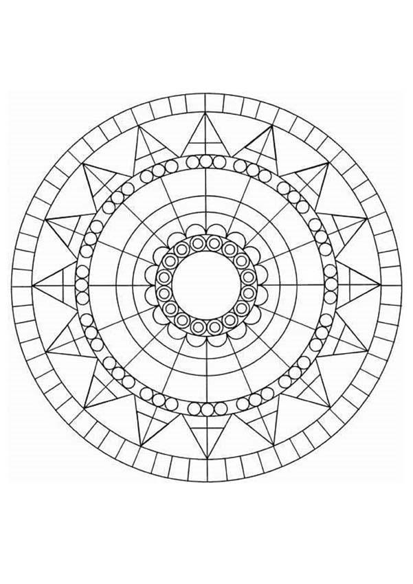 30 Desenhos de Mandala para Colorir - Online Cursos Gratuitos  Mandalas  zum ausdrucken, Mandala zum ausdrucken, Mandala ausmalen