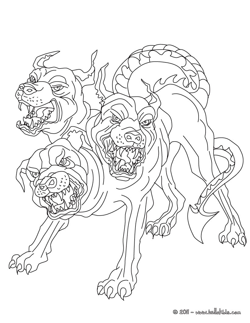 hades coloring pages - photo #17