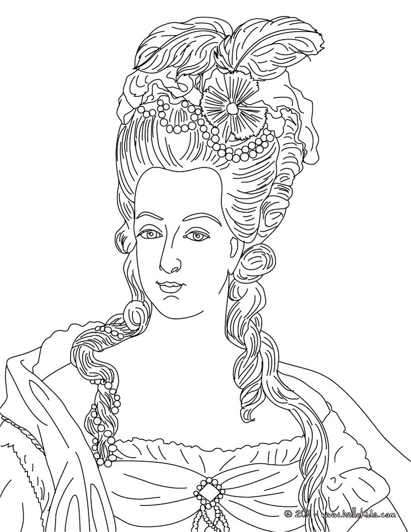 anime french revolution coloring pages for kids - photo #1
