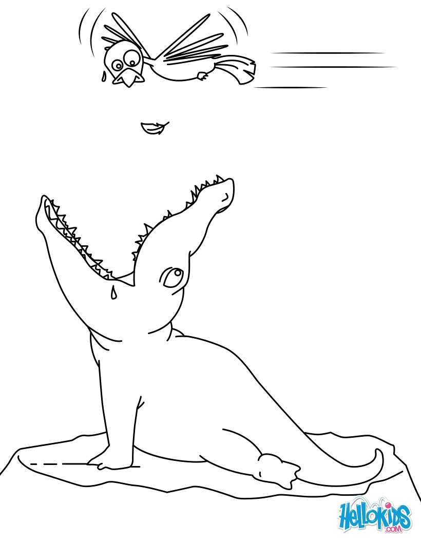 krokodil hungrig