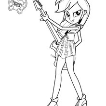 rainbow dash equestria girls coloring pages - photo #26