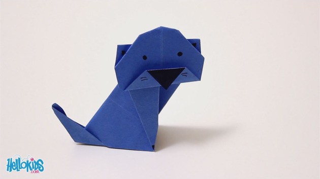 Die Origami Katze