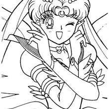 Sailor Moons Zwinkern