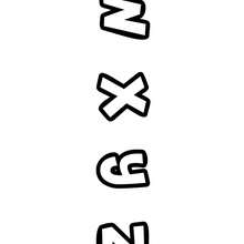 Buchstaben W bis Z