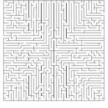 FIND THE ROAD difficult printable maze - Free Kids Games - Printable MAZES - DIFFICULT printable mazes
