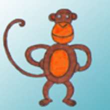 How to draw a monkey - Draw - HOW TO DRAW lessons - How to draw ANIMALS - How to draw WILD ANIMALS