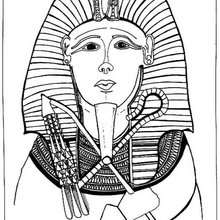Pharao zum Ausmalen