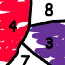 COLOR by NUMBER coloring pages - Coloring page