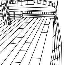 Fishing boat coloring page - Coloring page - TRANSPORTATION coloring pages - BOAT coloring pages