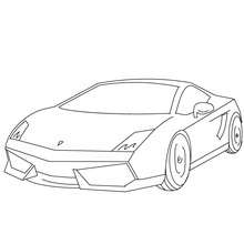 Lamborghini Gallardo Malbogen