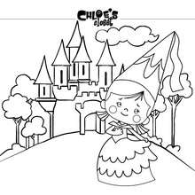 Prinzessin Chloe und ihr Schloss