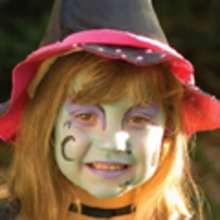 GREEN WITCH face painting for kids