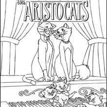 Die Aristocats spielen Klavier