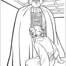 Darth Vader und Prinzessin Leia