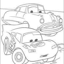 Cars: Lightning Mc Queen und Doc Hudson