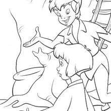 Peter Pan mit Wendy