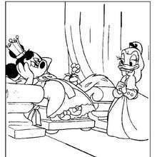 Prinzessinnen Minnie Maus und Daisy Duck