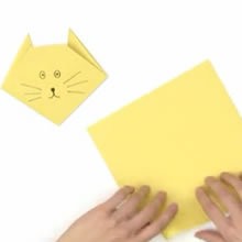 Origami Katze