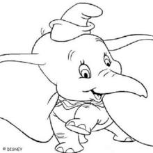 Dumbo lächelt