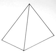 Eine Pyramide zeichnen