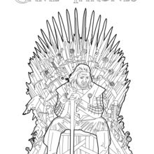 Game Of Thrones: Ned Stark auf dem Eisentron