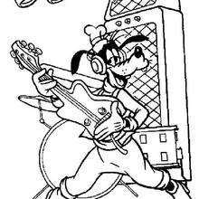 Goofy Goof spielt Gitarre