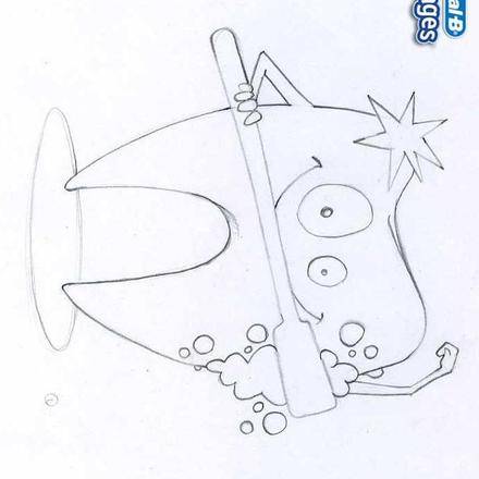 Zahnbürste : Ausmalbilder, Videos für Kinder, Lesen, Basteln, Hellokids