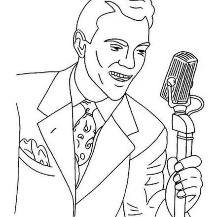 SÄNGER zum Ausmalen - 4 kostenlose Malbögen, Menschen und ihre Berufe