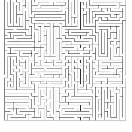 SCHWIERIGE Labyrinthe zum Drucken - Kinder Spiele - Kostenlose online