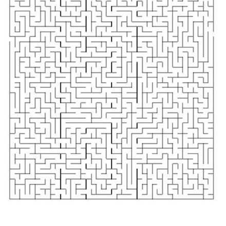 SCHWIERIGE Labyrinthe zum Drucken - Kinder Spiele - Kostenlose online